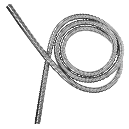 CLISPEED Manguito Flexible De Acero Inoxidable para Protección De Cable Metros para Sector Ferroviario y Uso Hogar