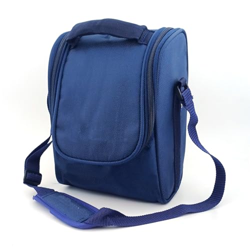 Image of Zaib Insulated Lunch /Tiffin /Travel /Storage Bag | Leakproof Keeps Hot and Cold | Unisex Lunch Box Bag for Kids, Office, Picnic, School (Classo Pro Blue)