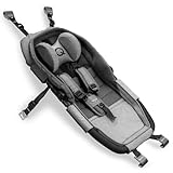 Qeridoo Hängematte Plus für Fahrradanhänger, ergonomisch, weich und sicher für Babys, einfache Installation, Neben der Hängematte kann kein weiteres Kind Platz nehmen.