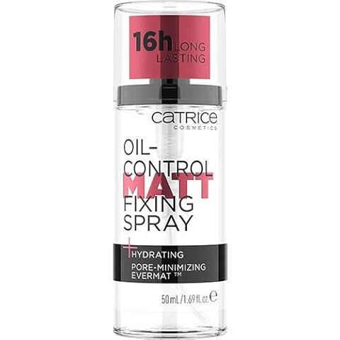 Catrice Oil-Control Matt Fixing Spray, Gesichtsspray Cover