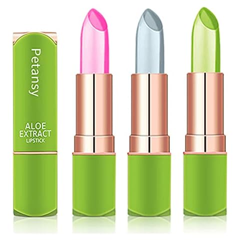 Petansy Aloe Vera Colour Changing Lip Balm Set Cover