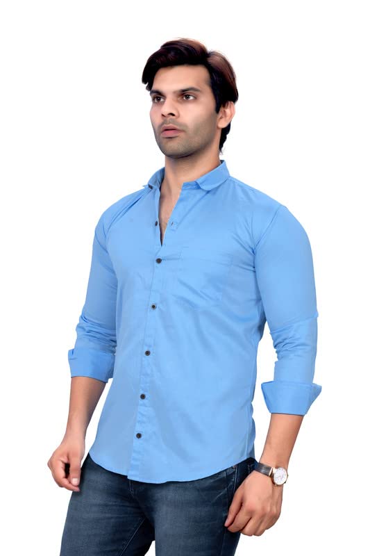 Image of Men's Cotton Regular Fit Fullsleeves Fomal Shirt