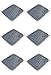 Duncan's Chicken Nesting Pads (6 PACK) - Dura-Pad Poultry Mats for Bedding and Laying Eggs - Chickens, Ducks, and Hens - Washable Reusable Box Liners with Air Circulation and Waste Filtering