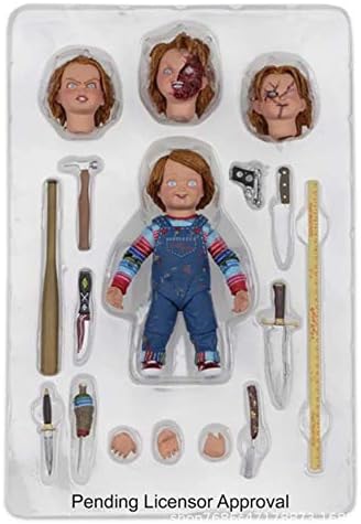 Miniatura 7 de Chucky - Figura de acción de PVC a escala de 4 pulgadas (escala de 7 pulgadas), Ultimate Chucky