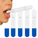 5 x SalyvGenics Nicotine Saliva Test | Rapid Test for Nicotine (Cotinine) in Saliva Oral Fluid | Vape Test Kit
