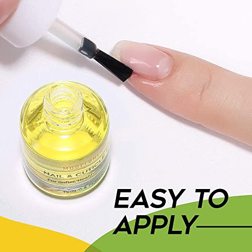 Modelones Cuticle Oil, 15Ml Nail & Cuticle Care Strengthener Oil Vitamin E + B Fragrance-Free Cuticle Revitalizing Oil For Nail Growth And Gel Nail Polish #TOP4