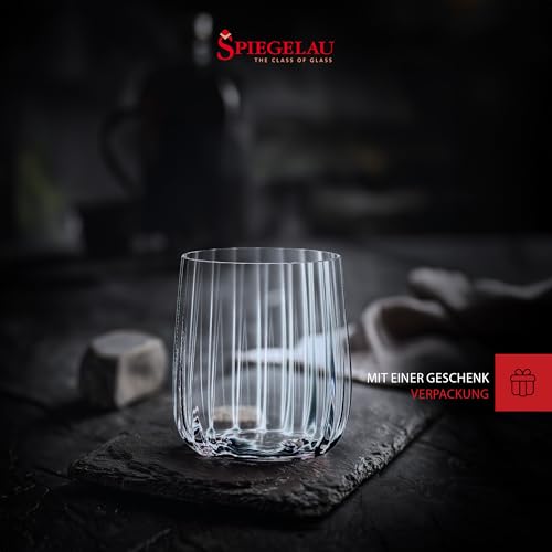 Spiegelau 4-teiliges Gläser Set, 340 ml, LifeStyle, 4450175, Trinkgläser aus Kristallglas, Tumbler spülmaschinenfest – Ansicht 4