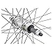 Wheel Master Rear 26 x 1.75/2.125, Silver, Alloy, B/O, 5/6/7 sp, 36H, SS14g Spokes