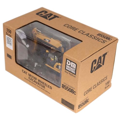 Excavadora Cat M318F a escala 1:50 modelo Diecast miniatura 6