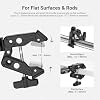 Brazo Mágico Básico NEEWER con Pinza de Escritorio para Teléfono Webcam Cámara Micrófono, UA062 | Soporte de Escritorio con Brazo Mágico de 26.4", Soporte de Teléfono Elevado Magnético Compatible con MagSafe iPhone DSLR Cámara de Acción Webcam Micrófono 8