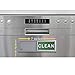 Tekola Dishwasher Magnet Clean Dirty Sign Slider |Universal & Non-Scratching Clean Dirty Dishwasher Magnet for Any Kind of Dishwasher -3M Adhesives Included