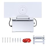 Starlink Gen 3ルーター用壁取り付けキット - AYAMAYA 2イン1 Starlink Gen 3ルーターマウント&V3電源ブラケットホルダー、Star Linkインターネットキット衛星省スペースウォールホルダーマウント(ホワイト)