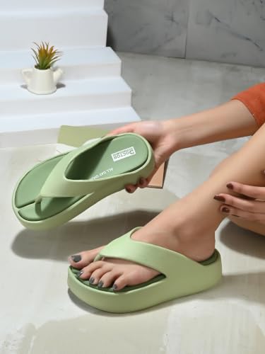 Image of DOCTOR HEALTH SUPER SOFT Women Soft Cushioned Flip Flops | Lightweight Comfort Slippers | Anti-Slip Casual Sandals for Indoor Outdoor Everyday Wear