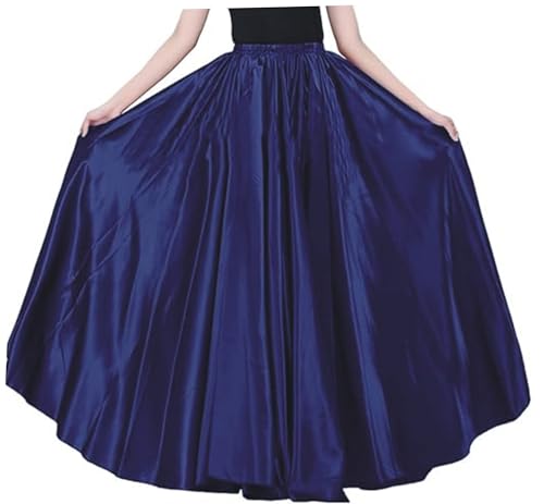 Image of Radhika 'n' Dhaanya creation Women's Silk Fabric Double Umbrella Lehenga Skirt Flare 8 to 9 mtrs.
