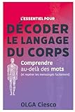 livre langage des signes bébé  L\'essentiel pour décoder le langage du corps: Comprendre au-delà des mots (et repérer les mensonges facilement)