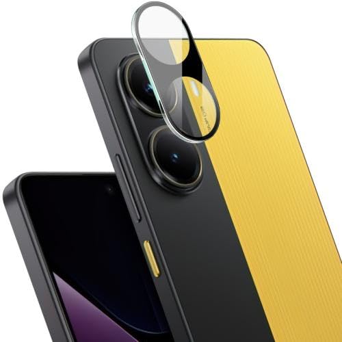 Image of Xmon Back Camera Lens Protector for (1 Pack) Premium Camera Glass Protector Guard, Anti-Scratch, Ultra-Clear, Easy Installation (Poco X7 Pro)