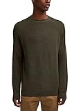 ESPRIT Pullover mit Rundhalsausschnitt, 100% Baumwolle