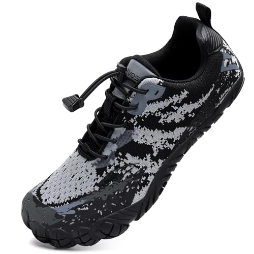 Image of WateLves Barefoot Water Shoes for Women Men Wide Toe Quick-Dry Lightweight Mesh Breathable Aqua Shoes for Beach Swim Yoga Exercise Surf Pool Boat