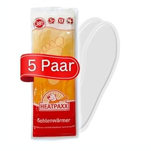 HeatPaxx Sohlenwärmer 5 x 2 Einlegesohlen