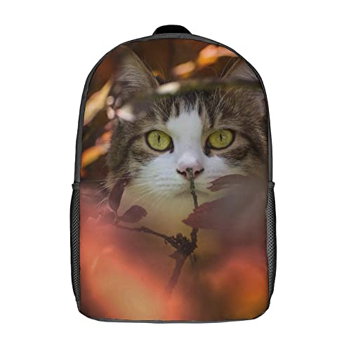 Sac à dos enfants chat imprimé 3D idéal pour les journées d'école et les sorties de weekend