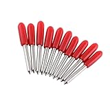 10pcs, Cuchillo de Corte 30/45/60 Grados PL Cuchillas de Cortador 10 Piezas 10pcs Trazador de Carburo Cementado de la Cuchilla Cortadores de Impresora GCC para Vinilo 30 Deg 45 60 (45°)