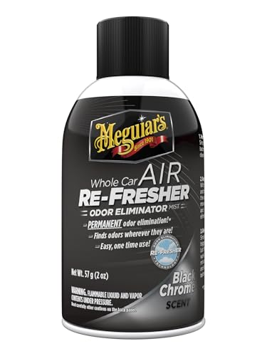 Meguiar's Air Re-Fresher, Black Chrome scent, 2 oz (Pack of 1)