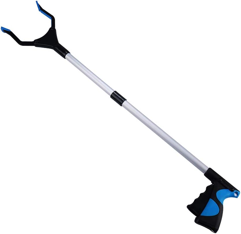 Go-Go Reacher Grabber Tool, 80cm Foldable Grabber Reacher for Elderly, Lightweight Extra Long Handy Trash Claw Grabber, Reaching Assist Tool for Trash Pick Up, Nabber, Litter Picker, Arm Extension