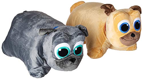 Pillow Pets Bingo & Rolly - Disney Puppy Dog Pals 16" Plushes, Multicolor (061101BR) Pillow Pets Bingo & Rolly - Disney Puppy Dog Pals 16" Plushes, Multicolor (061101BR)