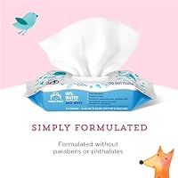 Amazon Brand - Mama Bear 98% Water Baby Wipes, Hypoallergenic, Fragrance Free, 216 Count Total (3 Packs of 72 Wipes Each) — image 3