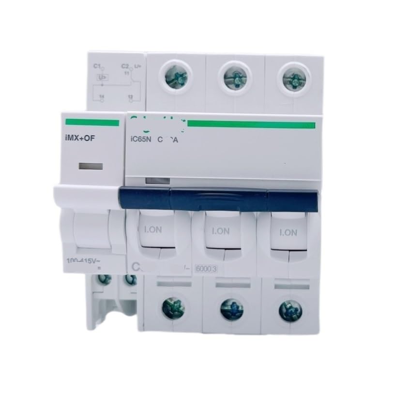 Corte de energía inmediato en emergencias con derivación 3p IC65 y accesorio disparador IMX 80A