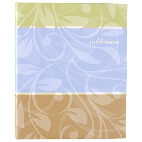 sur L"Carnet d'adresses, 3 Ring, 17,8 x 22,9 cm, assortis Coque Designs – Couleur Peut varier (Tl76110)