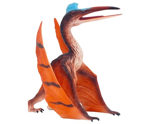 Gemini & Genius Dinosaur Toys Pterosaur Action Figures with Movable Jaw, Sculpting Flying Dinosaur Figurines, Birthday Pterodactyl Cake Topper, Family...