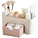 Produktbild Threew Platzsparende Kunststoff-Bürobedarf Schreibtisch Organisatoren Schublade Kosmetische Aufbewahrungsbox Make-up Pinsel Finishing Box Desktop-Schmuck Hautpflegeprodukt Fach Dressing Box