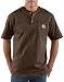 Carhartt Men's  Workwear Pocket Short Sleeve Henley Midweight Jersey Original Fit