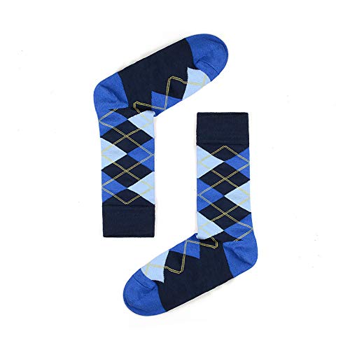 7DayOtter Modal Odor Resistant Dress Socks for Men Cotton Business Crew Socks Patterned Dress Socks Funny - Image 4