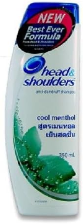 Head & Shoulders Cool Menthol Formula Anti-Dandruff Shampoo 350ml product Thailand