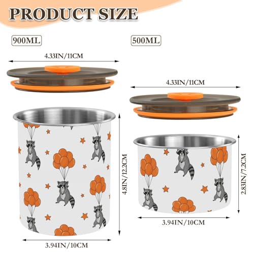 Contenedor de Café Hermético Acero Inoxidable 900ml miniatura 2