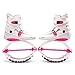 Kangaroo Jump Shoes Gen 2 Series | Bounce Shoes | Exercise & Fitness Boots | Workout Jumps | Women & Men | Adults 120LBS - 300LBS (Hot Pink White, Womens 8-10 100-165LBS)