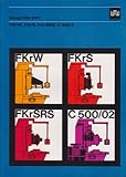  Kreuzschiebetischfräsmaschinen Baugröße 500 FkrW FkrS FkrSRS C 500/2 WMW Heckert Prospekt