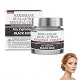 Biancat Peeling Stielwarzen Entferner Creme mit Schwarzem Reis Extrakt zur Hauterneuerung und Straffung für Alle Hauttypen (1 Stück 50g)