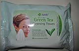 Epielle 30 pre-moistened Green Tea Cleansing Tissues