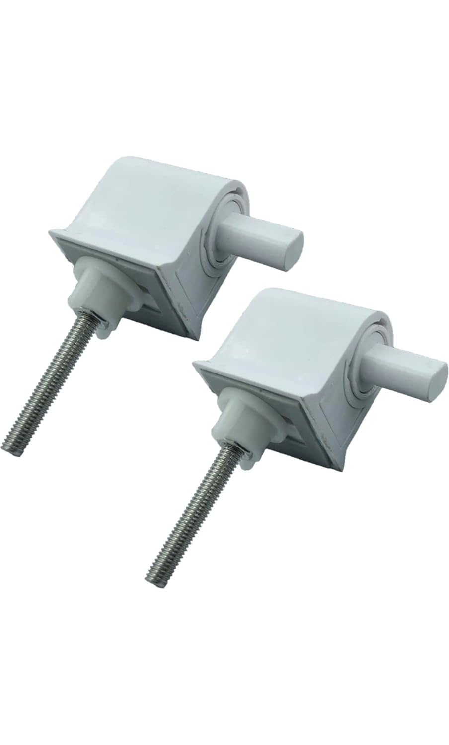 Toilet Seat Cover Hinges Replacement Kit | Suitable for Kohler Toilet Seat Covers | Heavy Duty ABS Plastic with Stainless Steel Bolts | Easy Installation | White | Pack of 2-picture-17