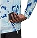 adidas mens Marathon Translucent All Oversize Printed Jacket White/Team Royal Blue/Print Large