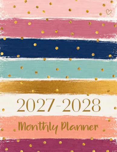 2027-2028 Monthly Planner: Large Two Year (January 2027 Through December 2028) Daily Calendar to Maintain Tasks, Appointments with Holidays, Inspirational Quotes image 2