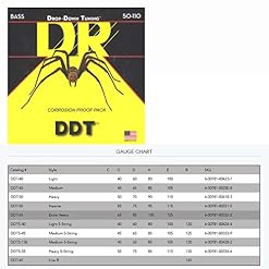 DR String DDT5-45 Drop Down Tuning Jeu de cordes pour guitare basse - Les Beatles, Paul McCartney, John Lennon, RIngo Starr, George Harrison DR String DDT5-45 Drop Down Tuning Jeu de cordes pour guitare basse – Image 4
