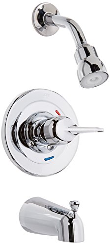 40311C Single Lever Handle Tub/Shower Trim Kit, Chrome miniatura 1