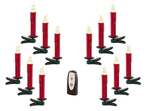 LED Clip On Taper Candle (Set of 24) 6.5