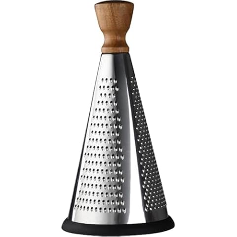 Wiywef Kitchen Grater Cheese Grater with Handle Cheese Grating Tool Handle Cheese Graters Vegetables Grater Hand Tool Home Tools Cone-Shaped Cheese Grater Multifunction Wood Salad Machine Cover