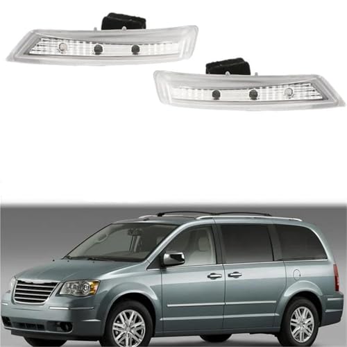 Intermitente de espejo para Dodge Grand Caravan 2008-2016 luz LED 2