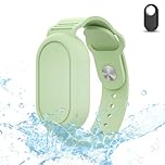 Ainiv Bracelet for Galaxy SmartTag 2, Waterproof Silicone Wristband Holder with Full Coverage Design, Compatible with Samsung Smart Tag 2, for Children, Elderly People (Green)